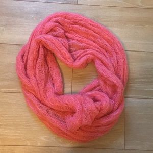 Free People Pink Infinity Scarf